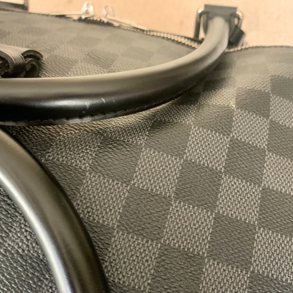 LOUIS VUITTON DAMIER ROADSTER 50 DUFFEL BAG - Picture 3 of 8